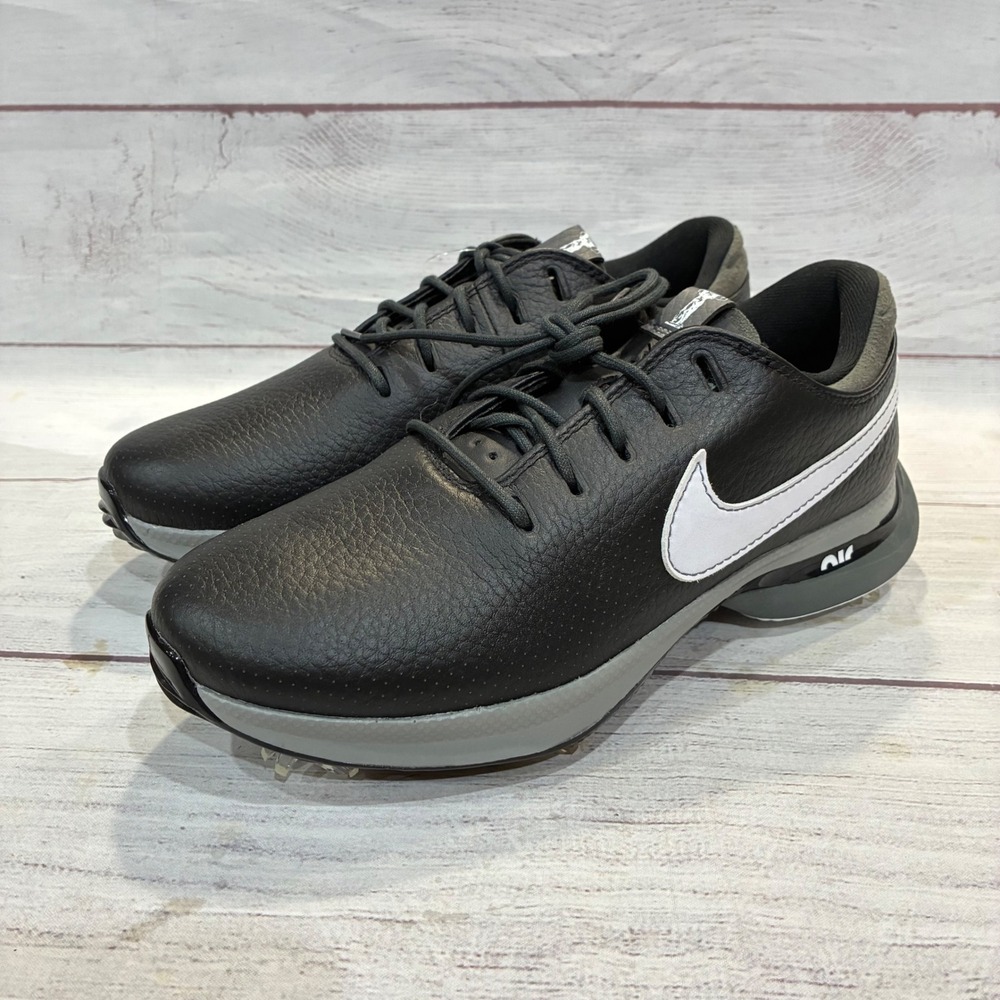 Nike Air Zoom Victory Tour 3 Golf Shoes Mens 5.5 Black White Spiked Leather